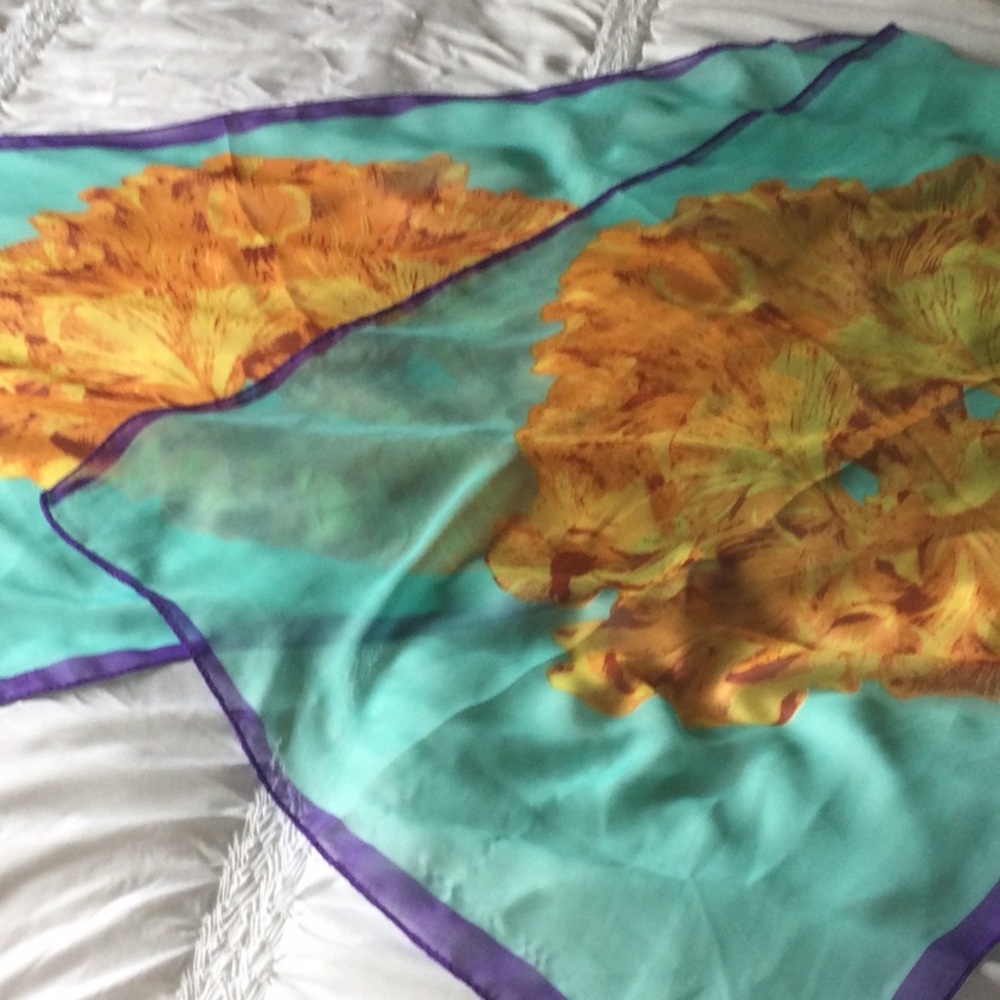 Sheer, gorgeous scarf